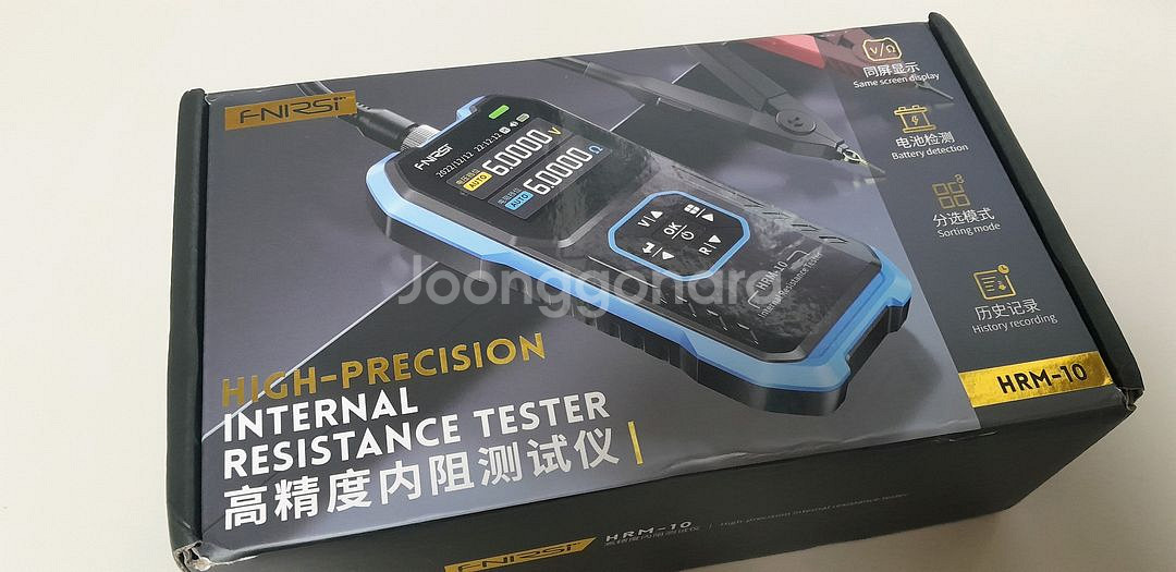 F-Nirsi 배터리 내부저항 측정기 HRM-10--0