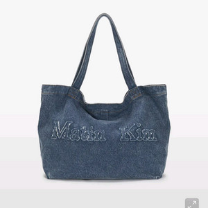 마뗑킴 데님 토트백