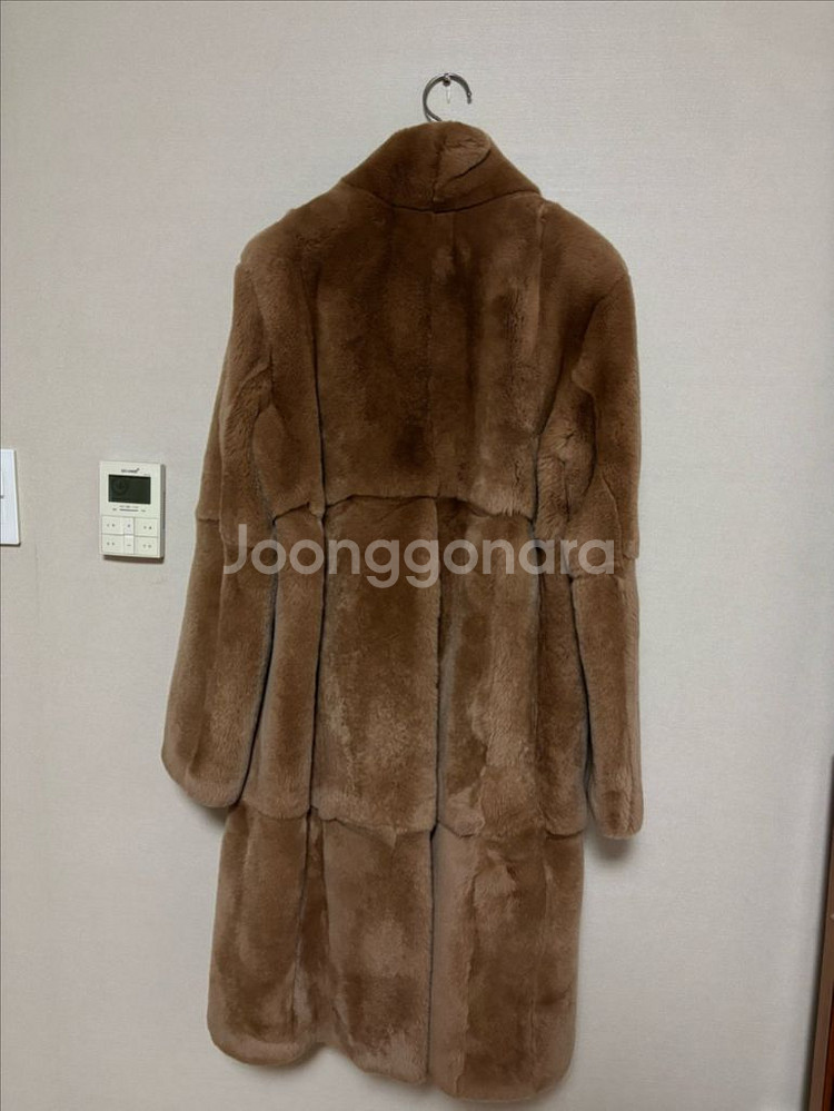[미사용]리얼 천연 렉스퍼 래빗퍼 롱코트--1