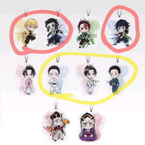 귀멸의칼날 - 번개의형제 F상 아크릴 키링 교환/판매