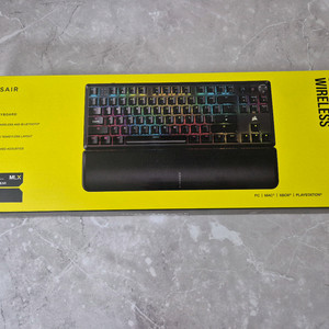 커세어 K70 RGB CORE TKL 무선 적축