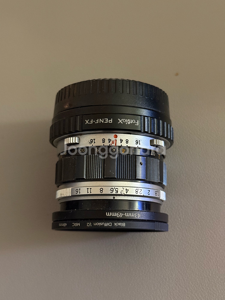 주이코 zuiko 38.8 후지어댑터 블랙미스트필터--0