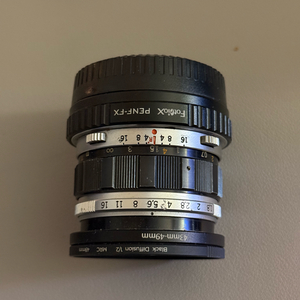 주이코 zuiko 38.8 후지어댑터 블랙미스트필터