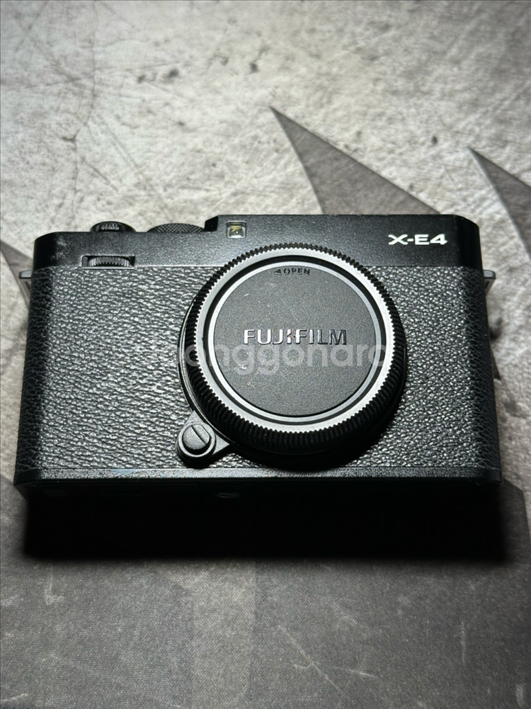 후지필름 x-e4 블랙+ 7artisans 렌즈--0