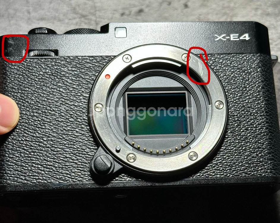 후지필름 x-e4 블랙+ 7artisans 렌즈--2