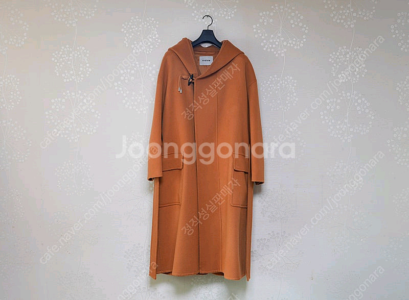 시스템옴므 후디드 로브 코트--0