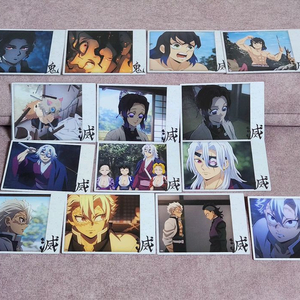 귀칼 하이라이트픽 시노부,텐겐,사네미,무잔 스틸카드