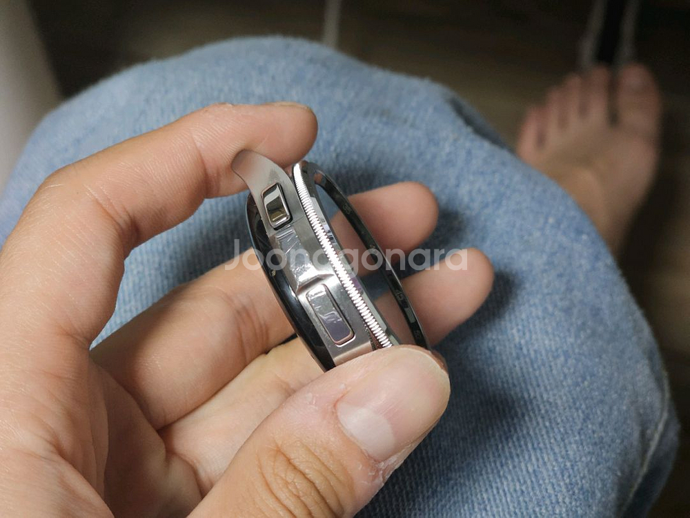 갤럭시워치6 클래식 43mm 실버, D버클스트랩 포함--3
