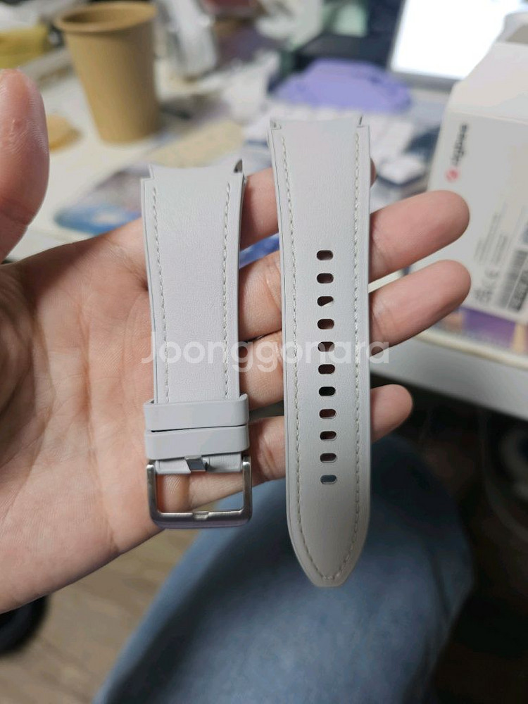 갤럭시워치6 클래식 43mm 실버, D버클스트랩 포함--5