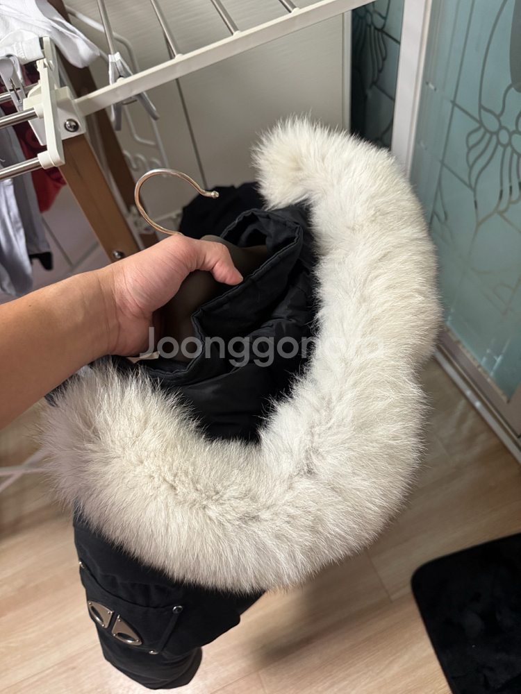 무스너클 쓰리쿼터 여성 패딩--7