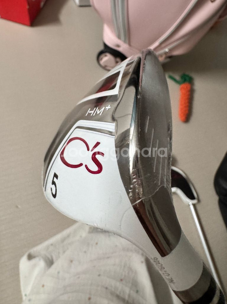 타이틀리스트 골프백+야마하 골프채--4