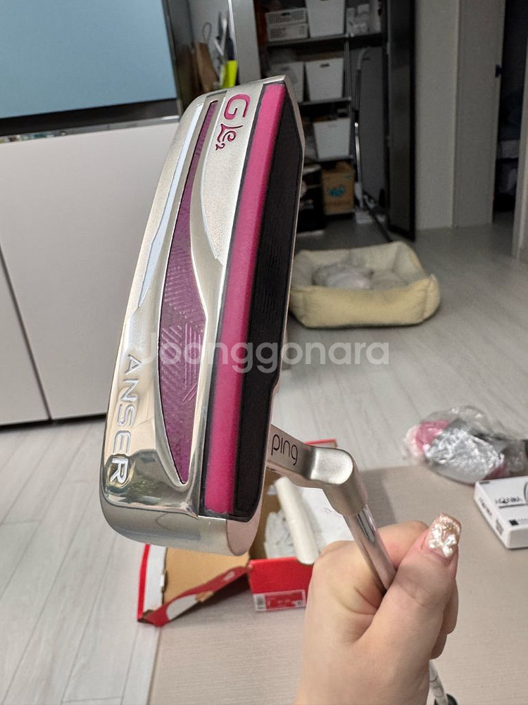 타이틀리스트 골프백+야마하 골프채--7