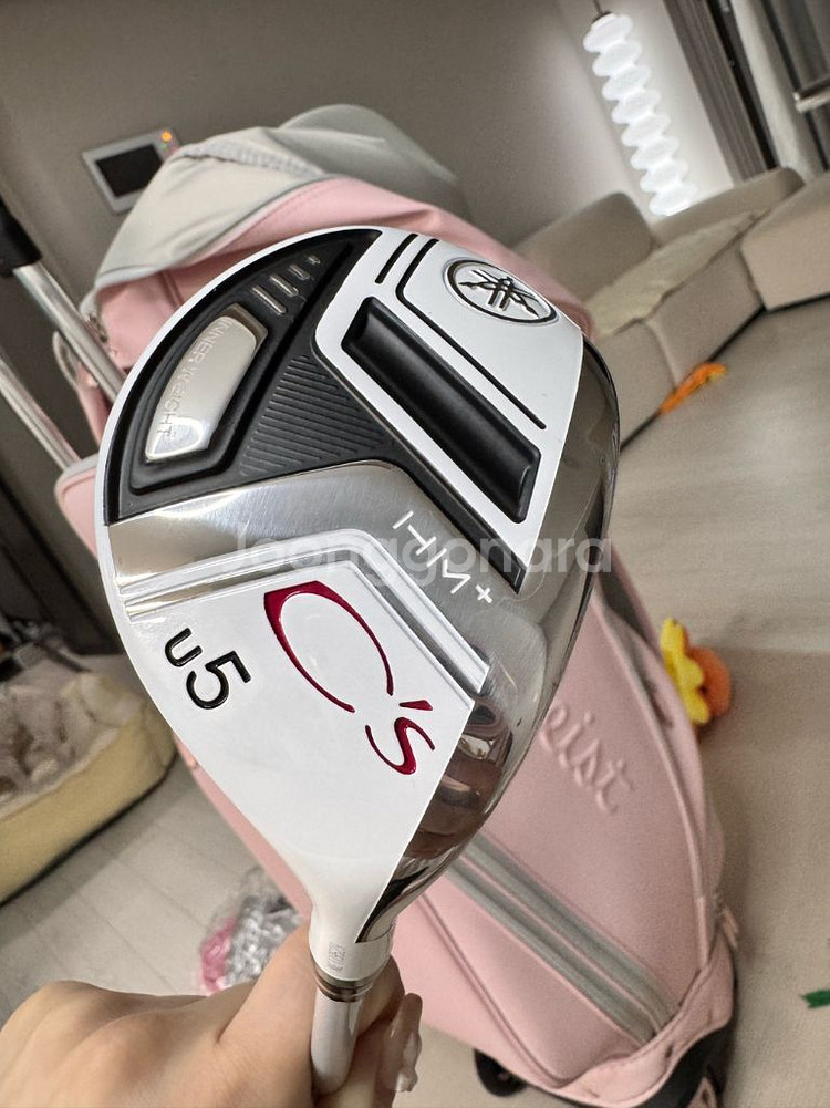 타이틀리스트 골프백+야마하 골프채--9