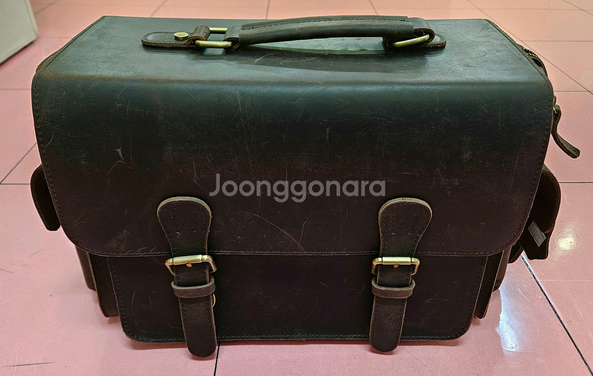 통가죽 카메라가방 숄더백 레트로 빈티지 디자인 카메라백--0