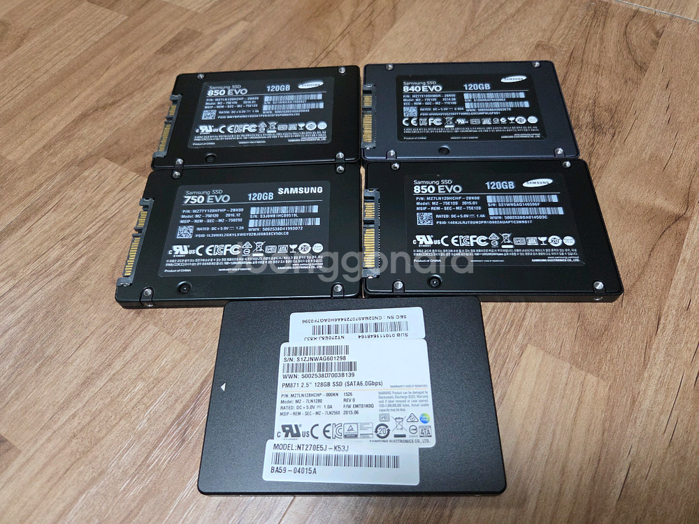 삼성 SSD 120G 일괄 판매--0