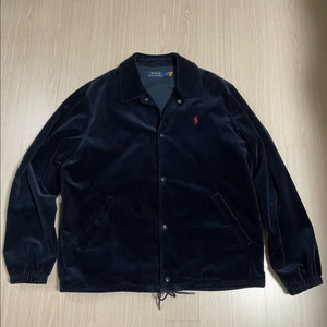 폴로 코듀로이 코치자켓 네이비 L사이즈