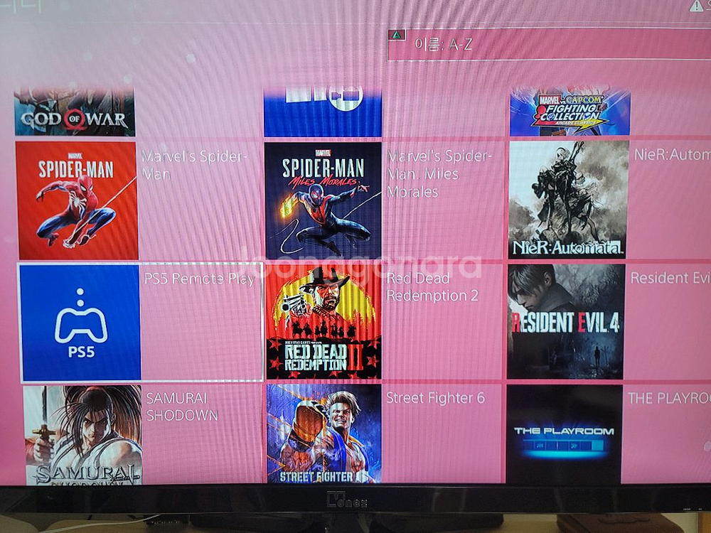 PS4 pro 7017b블랙 1테라 11.0 게임가득--2