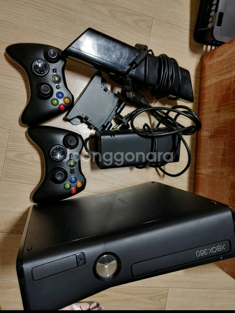 xbox360 모션 키넥트세트+타이틀35+무선패드2--1