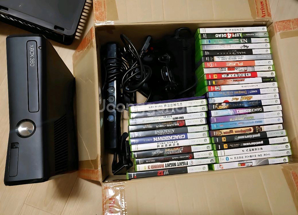 xbox360 모션 키넥트세트+타이틀35+무선패드2--0