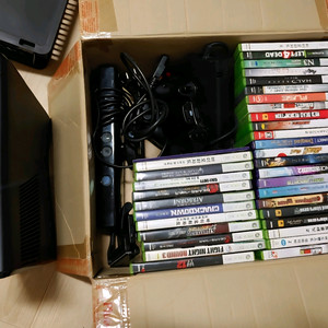 xbox360 모션 키넥트세트+타이틀35+무선패드2