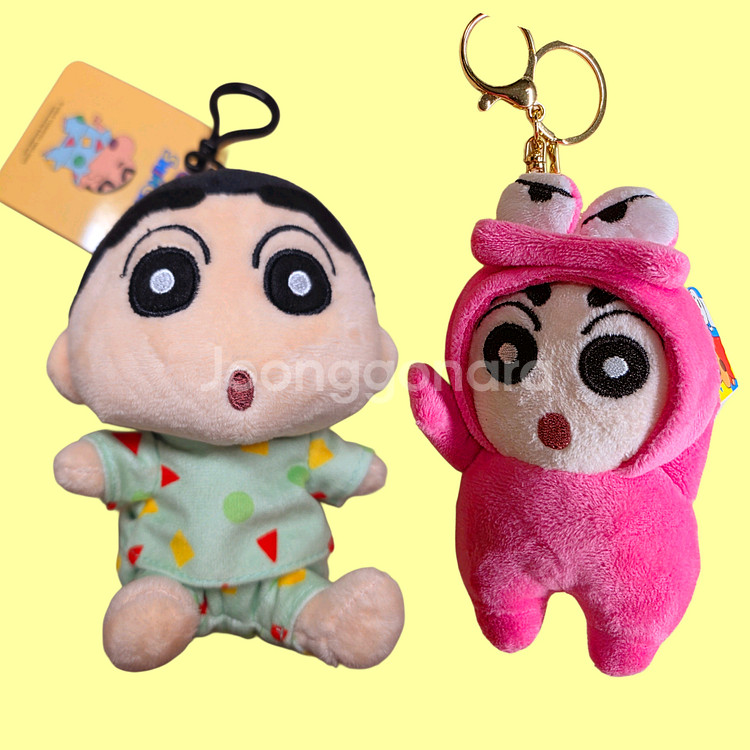 짱구 잠옷인형 & 와니야마상 키링 새상품 택있음--0