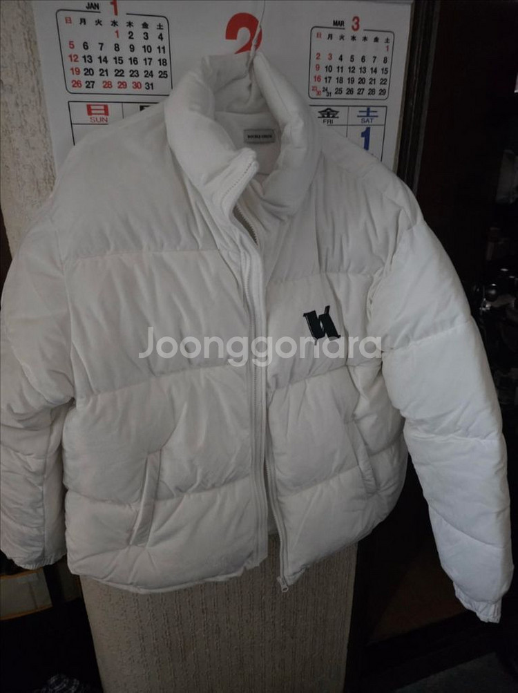 더블체크 숏패딩--2