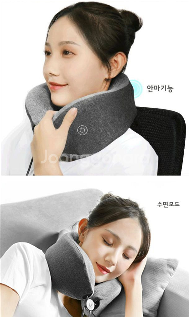 [새상품] 샤오미 미지아 전동 마사지 목베개--6