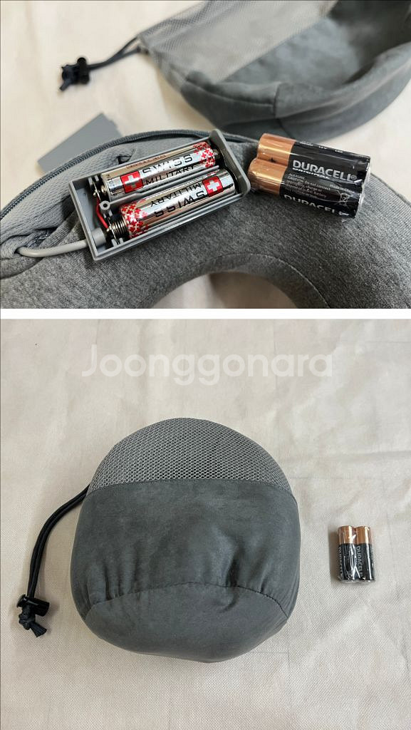 [새상품] 샤오미 미지아 전동 마사지 목베개--9