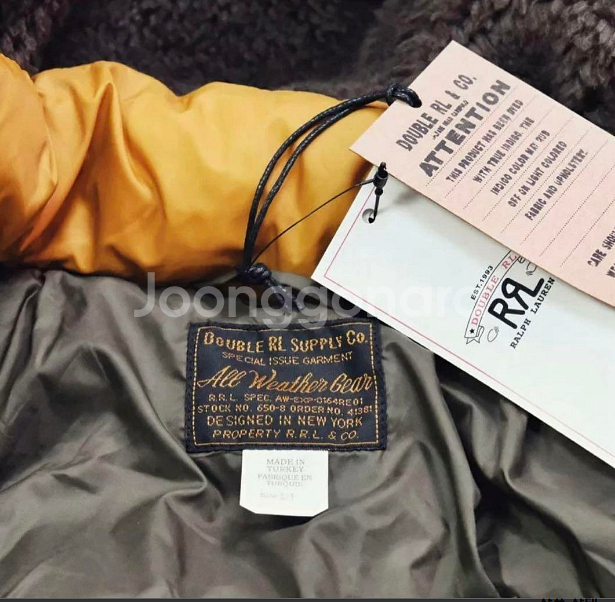 RRL 올웨더 기어 에디바우어 퀄티드패딩 M, L새제품--7