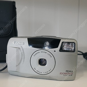 캐논 프리마 줌샷 DATE 팝니다 (전용케이스 O)