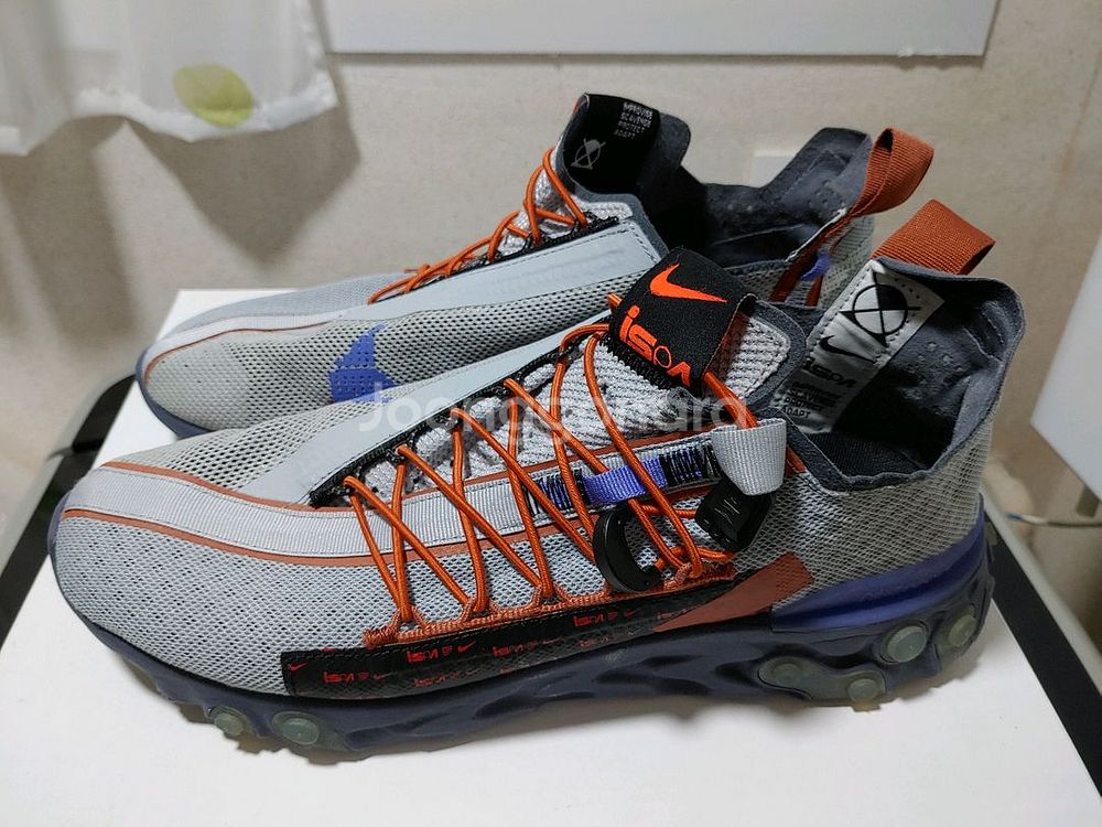 나이키 ISPA 리액트 울프그레이 피치(275)--0