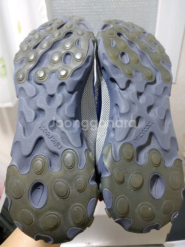 나이키 ISPA 리액트 울프그레이 피치(275)--3