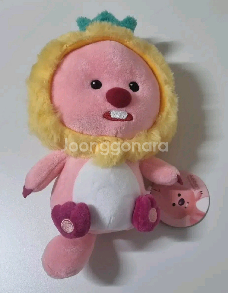 [무료배송/새상품] 잔망루피 인형 모자 탈부착--2