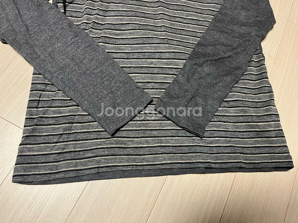 솔리드옴므 모, 울100% 목폴라 티셔츠 105-110--4