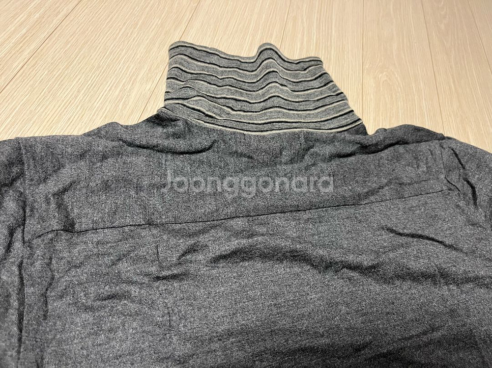 솔리드옴므 모, 울100% 목폴라 티셔츠 105-110--2