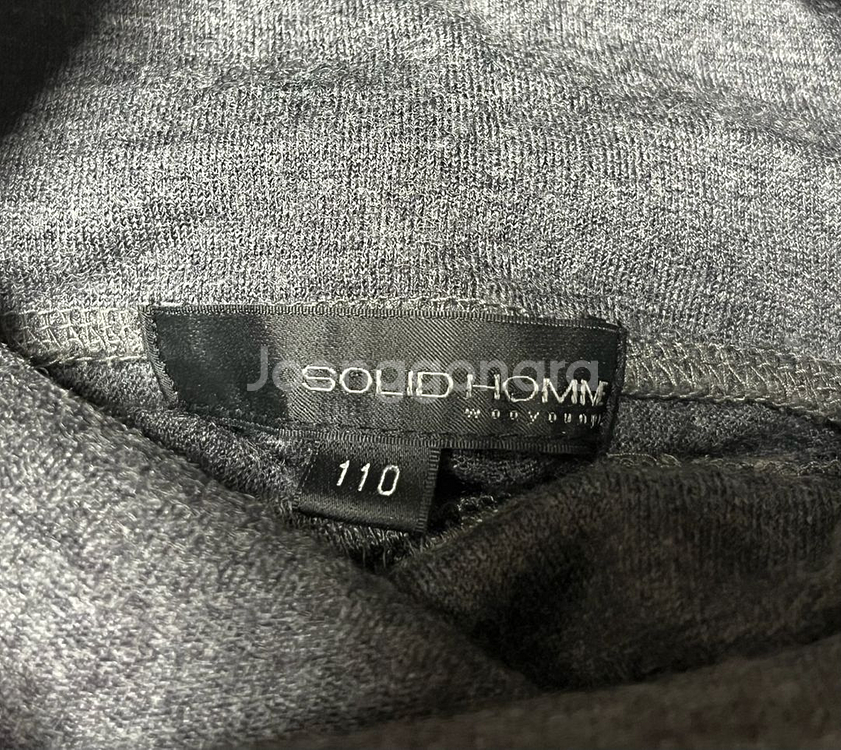 솔리드옴므 모, 울100% 목폴라 티셔츠 105-110--3