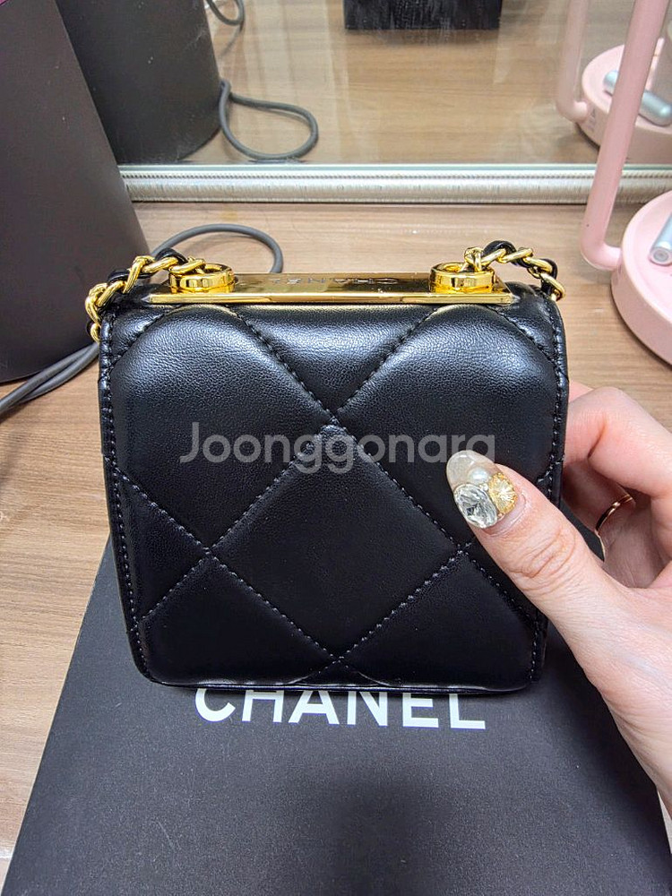 샤넬 트렌디cc 미니백--1