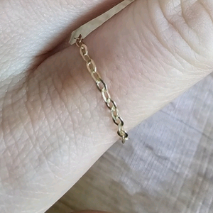 14k 골드 금반지