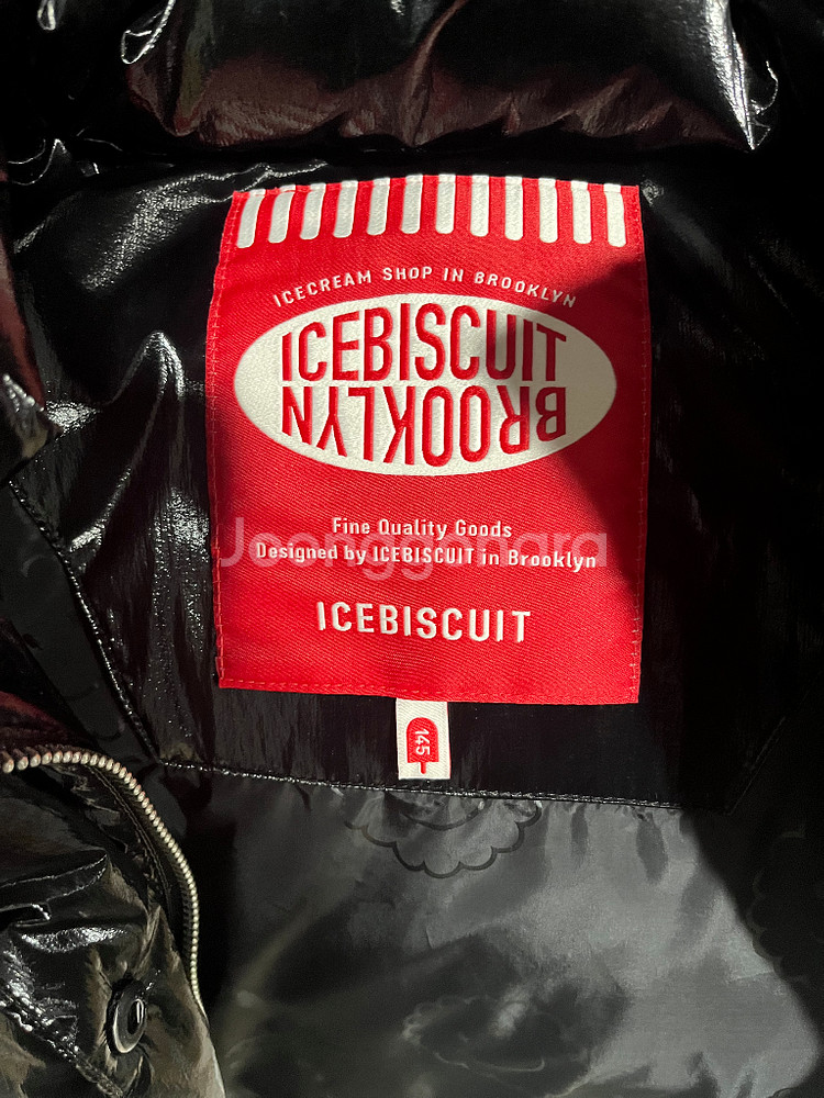 ICEBISCUIT Brooklyn 블랙 패딩 145--6