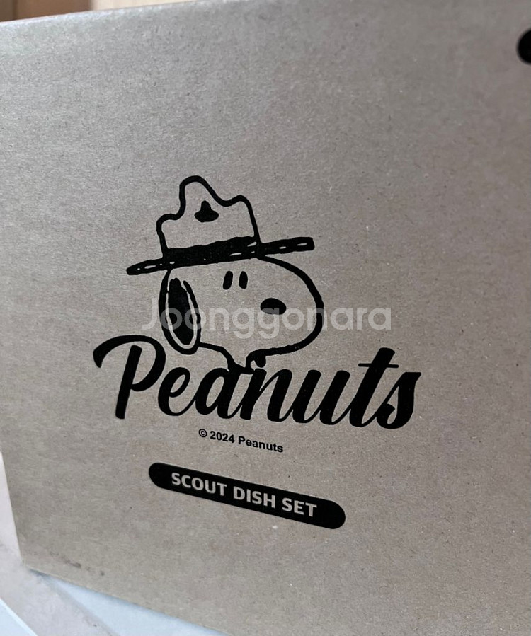피너츠 스누피 스카우트 캠핑식기 2인 10P 세트--9