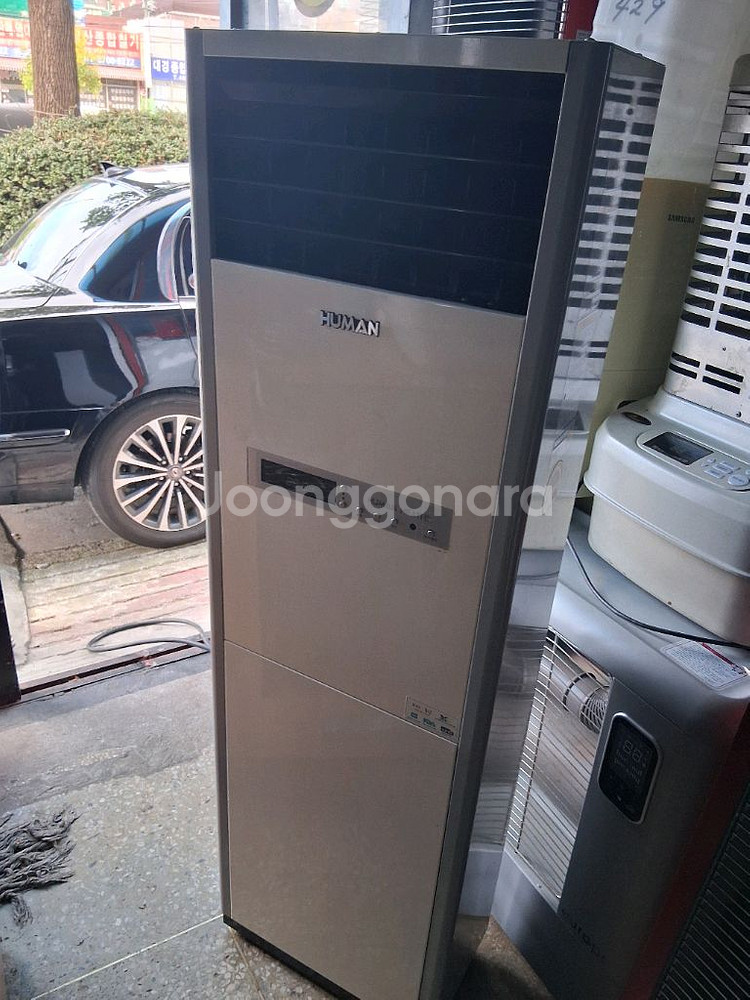 휴먼타워 대형 전기난로 온풍기 히터난로 열풍기7.6kw--0