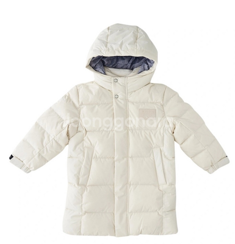 블루독 아이보리 패딩 145 새상품--0