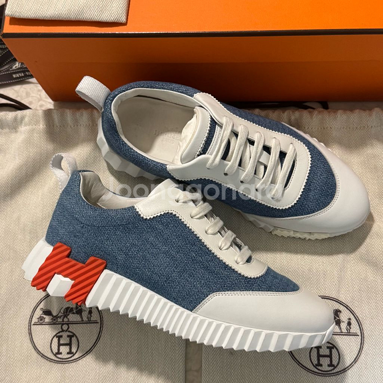 (새상품급) 에르메스 바운싱 쉐브론 데님 37--1