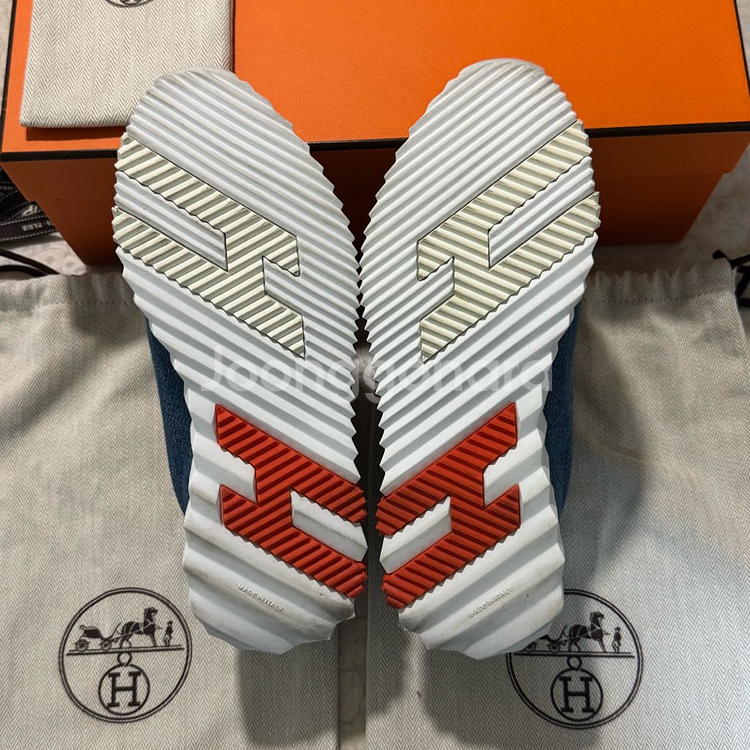 (새상품급) 에르메스 바운싱 쉐브론 데님 37--6