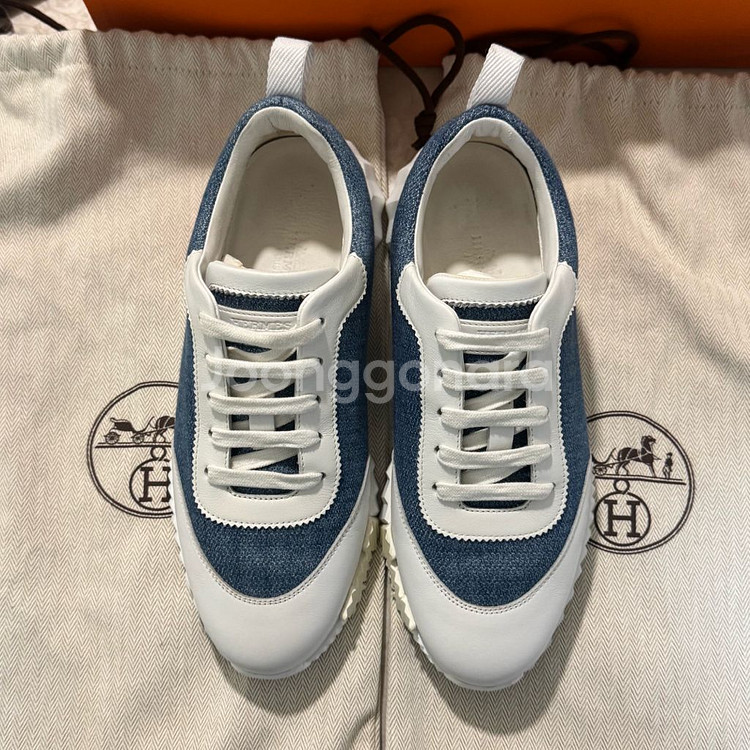 (새상품급) 에르메스 바운싱 쉐브론 데님 37--5