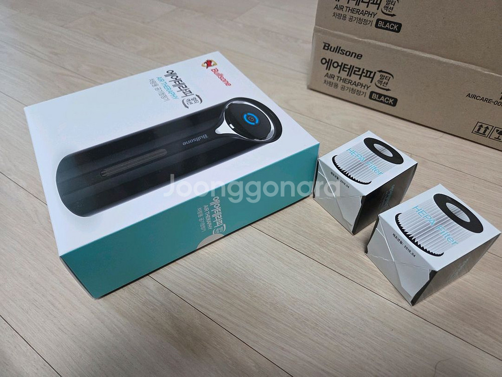 미개봉 신품 불스원 에어테라피 멀티액션 차량용공기청정기--4