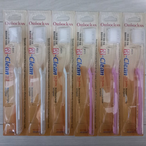 511 이크린 교정용 칫솔 6개 일괄 판매합니다.