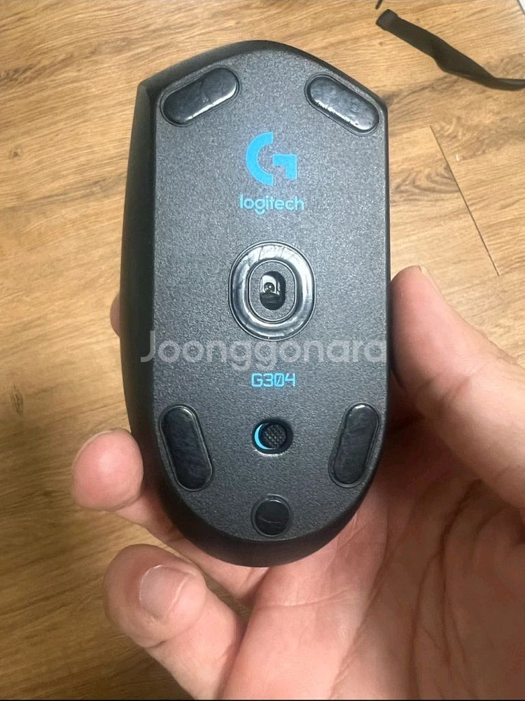 로지텍 G304 블랙 마우스--2