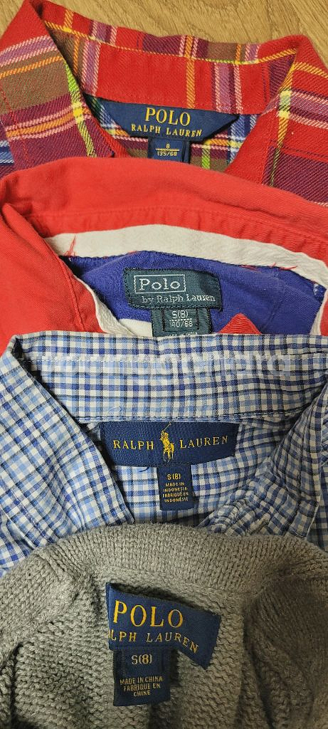 8Tㅡ폴로 스웨터 가디건.폴로럭비티.폴로셔츠ㅡ4벌--1