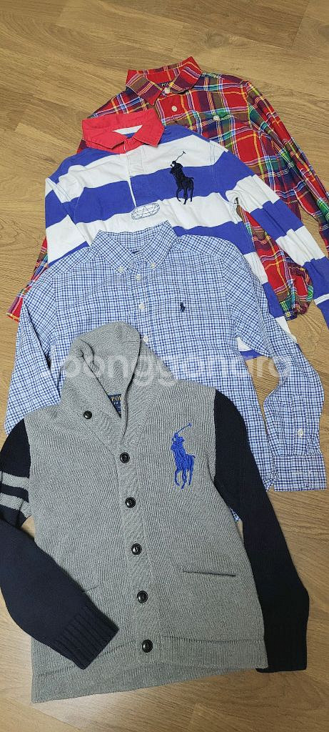 8Tㅡ폴로 스웨터 가디건.폴로럭비티.폴로셔츠ㅡ4벌--0
